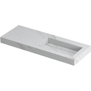 INK Pitch Wastafel Keramische Slab Rechts met Drain en Front, Ophalen of Verzenden, Nieuw