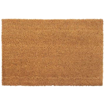 vidaXL Deurmat 50x80 cm getufte kokosvezel naturel, Verzenden, Nieuw