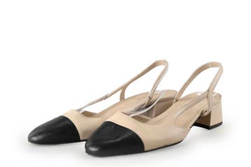 Josh V Slingbacks in maat 40 Beige, Verzenden, Beige, Josh V, Gedragen