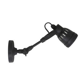 Opbouwspot Mulberry Antiek Zwart Binnenverlichting, Huis en Inrichting, Lampen | Wandlampen, Verzenden, Nieuw