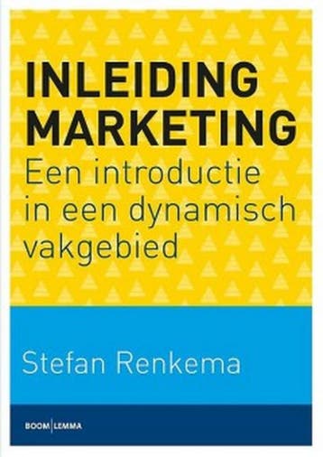 9789089536716 Inleiding marketing | Tweedehands, Verzenden, Zo goed als nieuw, Stefan Renkema