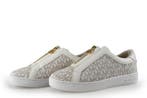 Michael Kors Instappers in maat 38 Beige, Kleding | Dames, Schoenen, Michael Kors, Verzenden, Zo goed als nieuw, Instappers