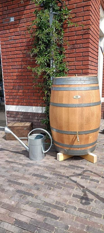Regenton Dompelton Wijnvat Kuip Bloembak Plantenbak Wiskyvat, Ophalen of Verzenden, Nieuw, Met pomp