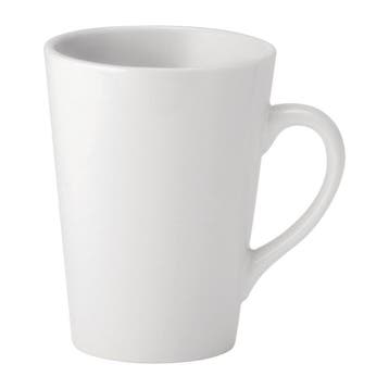 Utopia Puur Witte Latte-Mokken 340ml (24 Stuks), Verzenden, Nieuw