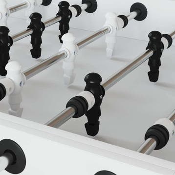 vidaXL Tafelvoetbalspelers 24 st Zwart en Wit 3,6 x 3,1 x, Verzenden, Nieuw
