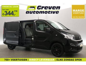 Fiat Talento 1.6 MJ EcoJet L2H1 | Marge | Dubbele Cabine |, Euro 6, Zwart, Nieuw, Fiat