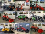 Diverse knikladers kniklader minishovel shovel loader, Zakelijke goederen, Wiellader of Shovel