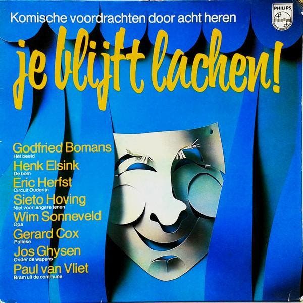 Je blijft lachen, Cd's en Dvd's, Vinyl | Nederlandstalig, Gebruikt
