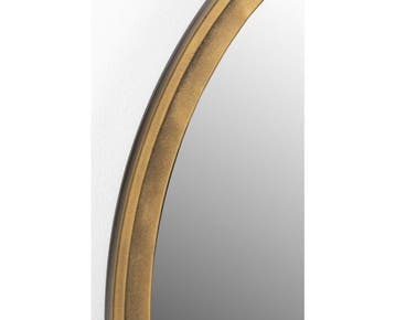 Spiegel Glennis | Rond-Goud, Ophalen of Verzenden, Nieuw