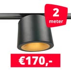 *TIP* LED Railverlichting CAN Horeca Black 2 Spots 2200K +, Ophalen of Verzenden
