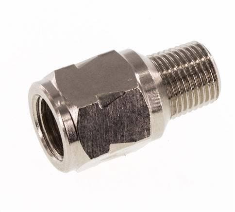 R/Rp 1/8 M/V Mini Terugslagklep Vernikkeld Messing 10 bar, Doe-het-zelf en Verbouw, Overige Doe-het-zelf en Verbouw, Nieuw, Verzenden