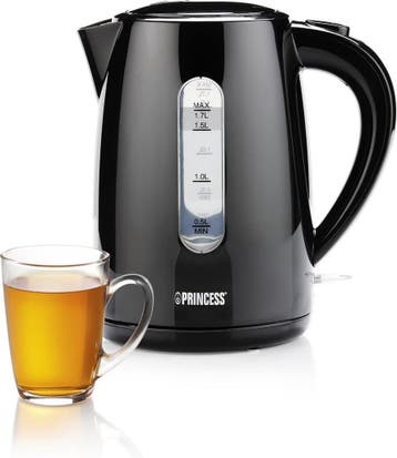 Princess Waterkoker 236017 1.7 Liter - 360° draaibaar -, Witgoed en Apparatuur, Ophalen of Verzenden, Nieuw