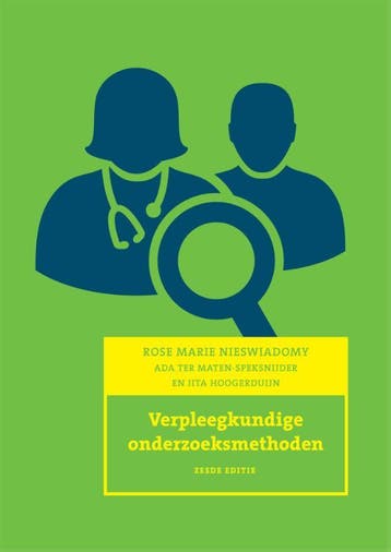 Verpleegkundige onderzoeksmethoden - Rose Marie Nieswiadomy, Verzenden, Zo goed als nieuw, Rose Marie Nieswiadomy