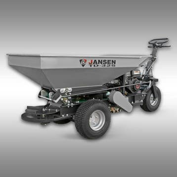 Gazonbezander Jansen TD-325, Topdresser, Zandstrooier, Ophalen of Verzenden, Overige typen