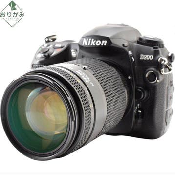 Nikon D200 + AF Nikkor 3.5-4.5/35-135mm Digitale reflex, Nieuw