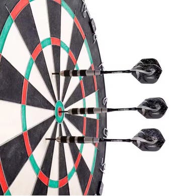 Stalen Dartpijlen 26g Set van 3 met Shafts en Doos, Verzenden, Nieuw