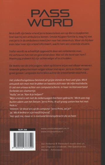 Password 9789000333349 Mirjam Mous, Boeken, Verzenden, Zo goed als nieuw, Mirjam Mous