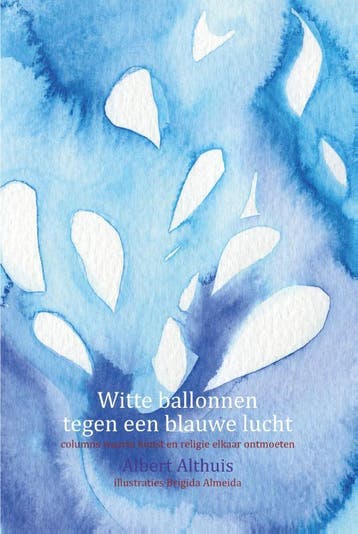 Witte Ballonnen Tegen Een Blauwe Lucht | Albert Althuis, Ophalen of Verzenden, Nieuw, Albert Althuis