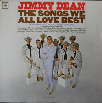LP gebruikt - Jimmy Dean - The Songs We All Love Best, Verzenden, Zo goed als nieuw