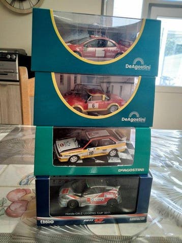 Ebbro, DeAgostini 1:43 - Model raceauto (4) - Peugeot 307, Nieuw