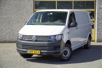 Volkswagen Transporter 2.0 TDI L2H1 BJ2019 Trekhaak | Airco, Stof, Gebruikt, Volkswagen, Wit