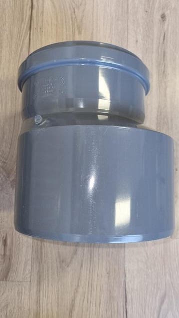 manchet verloopstuk SN8 250 x 200 mm excentrisch, Doe-het-zelf en Verbouw, Buizen en Afvoer, Ophalen of Verzenden, Nieuw
