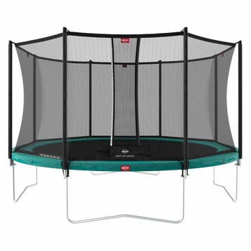 Berg Favorit Trampoline 380 met comfort veiligheidsnet, Ophalen of Verzenden, Nieuw
