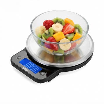 Bardi Digitale Keukenweegschaal 1 Gram tot 10KG - RVS, Ophalen of Verzenden, Nieuw