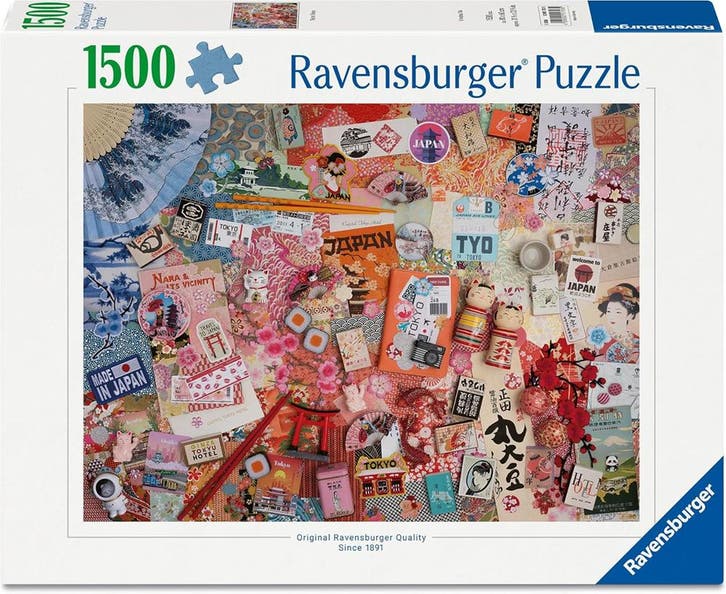 Trip to Tokyo Puzzel (1500 stukjes) | Ravensburger - Puzzels, Hobby en Vrije tijd, Denksport en Puzzels, Nieuw, Verzenden