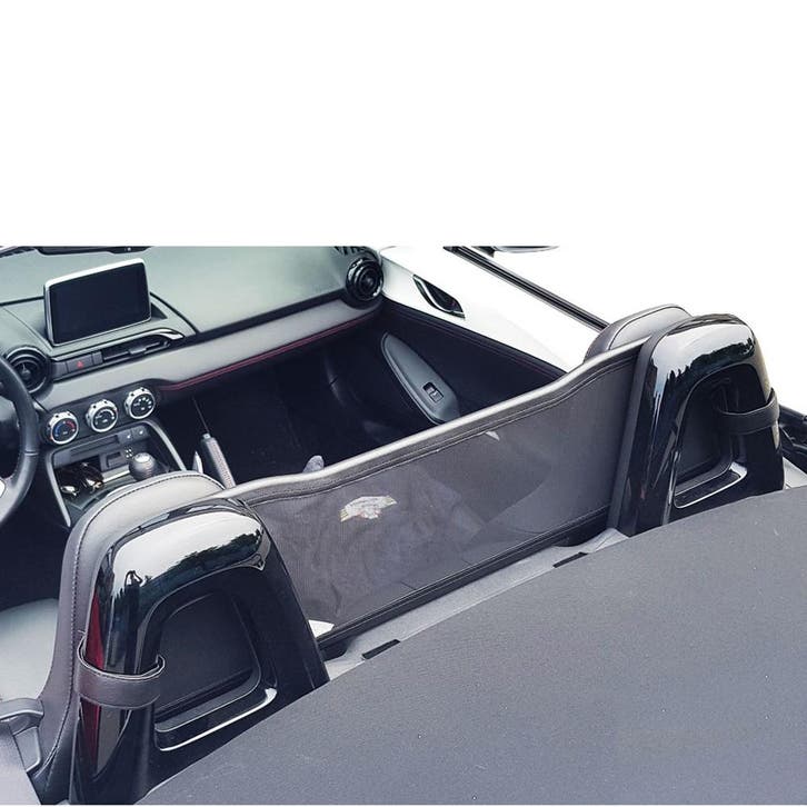 Abarth 124 Spider (2015-2019) Cabrio windscherm Zwart, Auto diversen, Overige Auto diversen, Ophalen of Verzenden