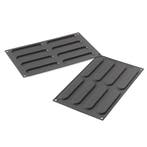 Martellato Siliconen Vorm Eclair 125x28mm (4) 29x17cm, Verzenden, Nieuw
