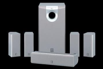 Yamaha NS-P100 - Compacte 5.1 speakerset, Zo goed als nieuw, 60 tot 120 watt, Complete surroundset, Ophalen