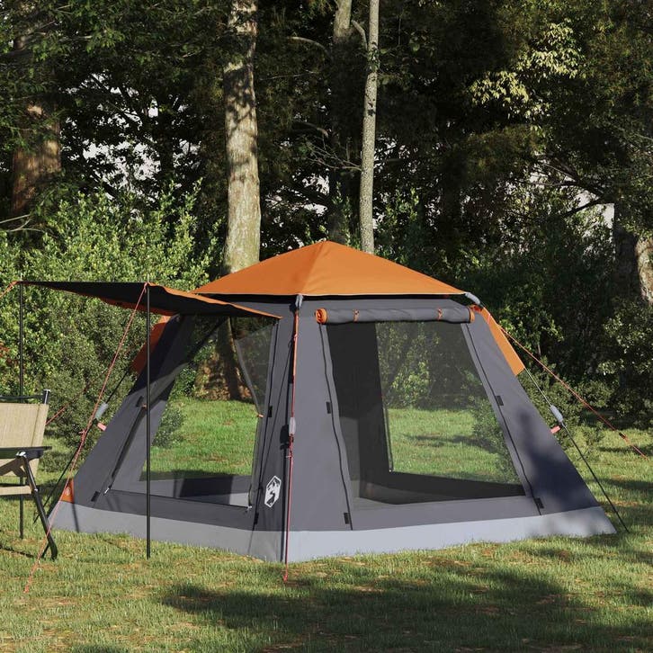 vidaXL Instant Tent met Regenfly voor 3 Personen met Snelle, Caravans en Kamperen, Tenten, Nieuw, Verzenden