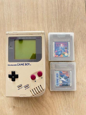 Nintendo - Gameboy Classic - Videogameconsole + games, Nieuw