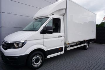 Volkswagen Crafter 2.0TDI BAKWAGEN + LAADKLEP Navi Ac Nr148, Gebruikt, Euro 6, Volkswagen, Grijs