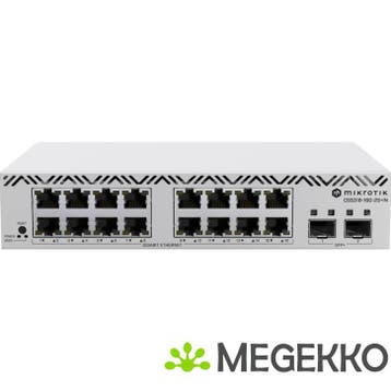 Mikrotik CSS318-16G-2S+IN netwerk-switch Managed Gigabit, Verzenden, Nieuw