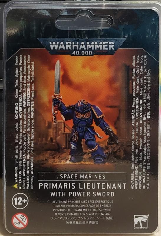 Primaris Lieutenant with power sword (Warhammer 40.000, Hobby en Vrije tijd, Wargaming, Nieuw, Ophalen of Verzenden