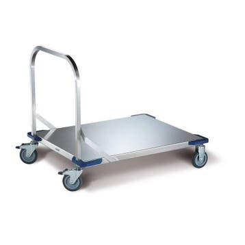 Platformwagen RVS | 100 x 80 | 250 KG, Verzenden, Nieuw in verpakking