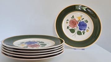 Villeroy & Boch - Bord (6) - Bauernblume - Vitro-Porzellan -