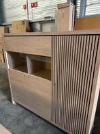 Levanzo highboard, blond oak, Huis en Inrichting, Kasten | Wandmeubels, Nieuw, Overige materialen