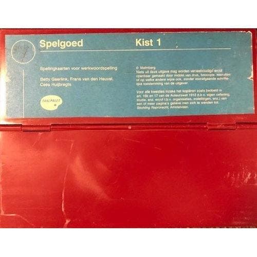 Spelgoed 1, Boeken, Schoolboeken, Nieuw, Verzenden