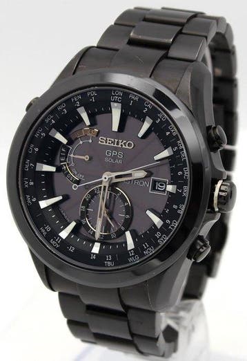 Seiko - Astron GPS Solar Black Titanium - SBXA007 7X52-0AA0