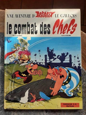 Astérix T7 - Le Combat Des Chefs - C - 1 Album - Eerste, Boeken, Nieuw