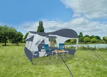 2-PERSOONS JAMET VOUWWAGEN VOOR €6.995,- INCL. LUIFEL!, Ophalen, Blauw, Tot en met 2, Jamet