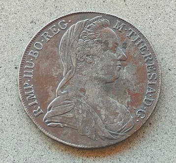 Oostenrijk. Maria-Theresia. Thaler (taler) 1780 / H 19a