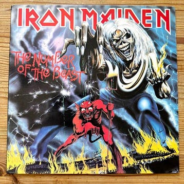 Iron Maiden - The Number Of The Beast [First UK pressing] -, Nieuw in verpakking