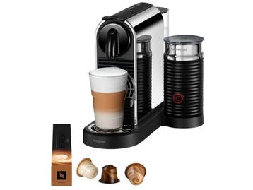 Magimix Nespresso Citiz - Koffiemachine - Platinum - RVS, Verzenden, Zo goed als nieuw