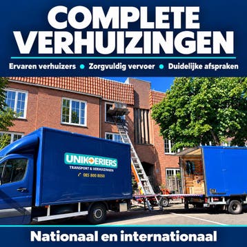 Verhuisbedrijf Unikoeriers | Zorgeloos verhuizen, Inpakservice, Opslag