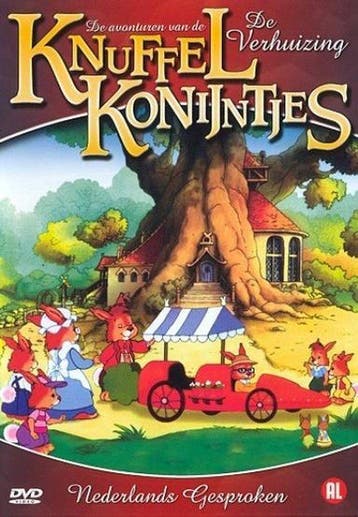 Knuffel konijntjes 1 - Verhuizing (dvd tweedehands film), Ophalen of Verzenden, Zo goed als nieuw