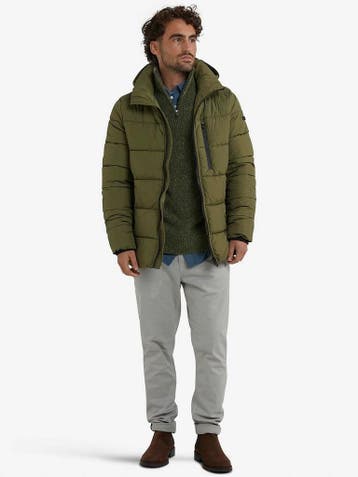 McGregor Jas Hooded Puffer Groen maat 3XL Heren, Nieuw, Overige maten, Groen, Verzenden